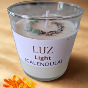 Vela intencionada luz